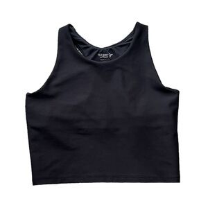 Old Navy Powersoft Black Top Kids M